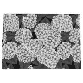 白紫陽花 ラージペーパーバッグ (正面)