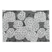 白紫陽花 枕カバー (裏面-右)