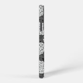 白紫陽花 SAMSUNG GALAXYケース (右側面)