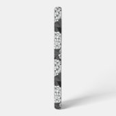 白紫陽花 SAMSUNG GALAXYケース (左側面)