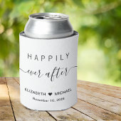 白結婚の後ずっと幸せに 缶クーラー