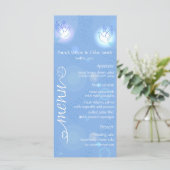 白結婚の鳩と照明 メニュー (スタンド正面)