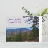 白結婚山 招待状 (スタンド正面)