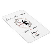 白結婚色 マグネット (右側)