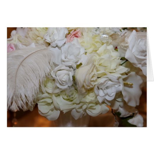 白結婚花とロマンチックな運命 (正面横)