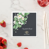 白結婚花 スタンダードカクテルナプキン (インサイチュ)