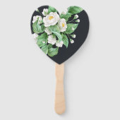 白結婚花 ハンドファン (裏面)