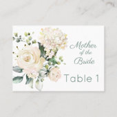 白結婚薔薇あじさい座席表 プレイスカード (裏面)