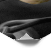 白結婚蘭 ポスター (角)