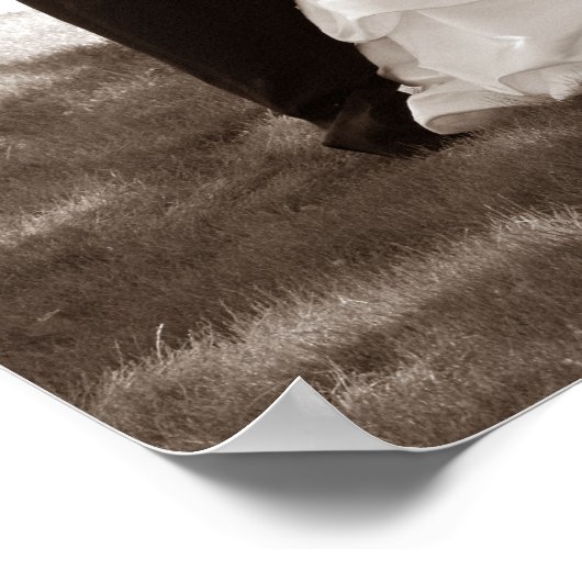 白結婚黒 ポスター (角)