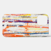 白絵を描い地盤絵の具にはねかけ素晴らした Case-Mate iPhoneケース (裏面 (横))