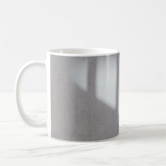 白絵を描壁 コーヒーマグカップ (左)