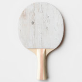 白絵を描木材 卓球ラケット (正面)
