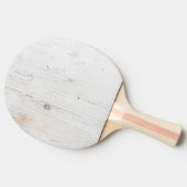 白絵を描木材 卓球ラケット (横)
