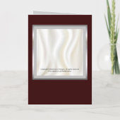 白絹結婚式 プログラム (裏面)