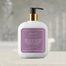 白縁どカスタム色成分一覧ラベル スクエアシール