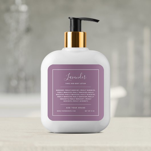 白縁どカスタム色成分一覧ラベル スクエアシール