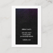 白縁ど色 名刺 (裏面)