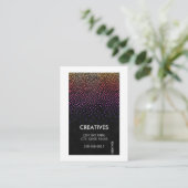 白縁ど色 名刺 (スタンド正面)