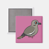 白羽の鳩 マグネット (正面/裏面)