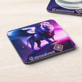 白翼ライオンのコースター コースター (左側)