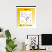 白翼竜のポスター ポスター (ホームオフィス)