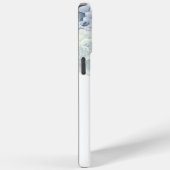 白背景のアジサイの花束 Case-Mate iPhoneケース (裏面 / 右)