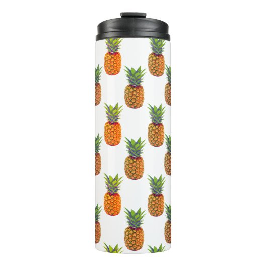 白背景のイチゴの実 タンブラー (正面)