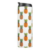 白背景のイチゴの実 タンブラー (回転右)