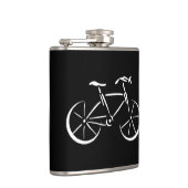 白自転車 フラスク (右)
