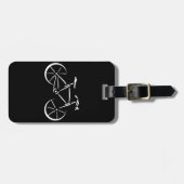 白自転車 ラゲッジタグ (正面横)