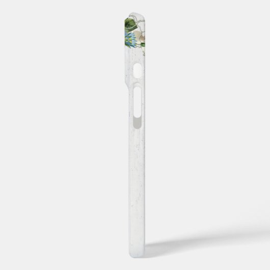 白航海のく塗った木の上に網と花 Case-Mate iPhoneケース (裏面 / 左)