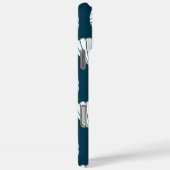 白航海のと海軍の貝殻模様 Case-Mate iPhoneケース (裏面 / 右)