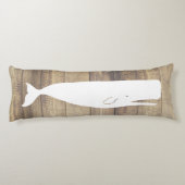 白航海の鯨フェイク軽船木材 ボディピロー (裏面)