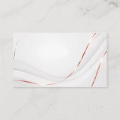 白色とバラ金ゴールドリボンエンクロージャカード エンクロージャーカード (裏面)