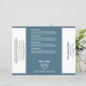 白色シアンシンプルの縁どパロフ (スタンド正面)