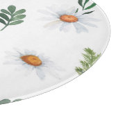白色デイジー切削ボード、切削トレイ カッティングボード (角)