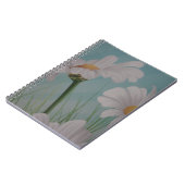 白色デイジー ノートブック (左側)