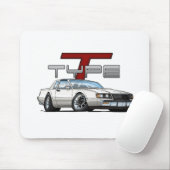 白色ビュイックT型 マウスパッド (マウス)