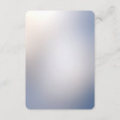 白色フローラの詳細エンクロージャカード エンクロージャーカード (裏面)