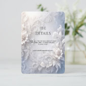 白色フローラの詳細エンクロージャカード エンクロージャーカード (スタンド正面)