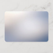 白色フローラの詳細エンクロージャカード エンクロージャーカード (裏面)