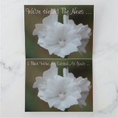 白色フローラ設計者 カード (内部)