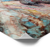 「白色光への統合プリント ポスター (角)