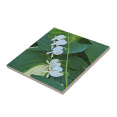 白色出血ハートフローラ タイル (側面)