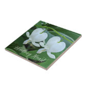 白色出血ハートフローラ タイル (側面)