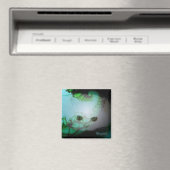 白色子猫磁石 マグネット (インサイチュ (食洗機))