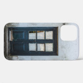 白色建物の青木製ドアパネル Case-Mate iPhoneケース (裏面 (横))