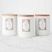 白色木製品ラベルバラ金ゴールド枠蝶 フードラベル (ボトル)