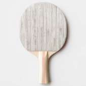 白色洗材 卓球ラケット (正面)